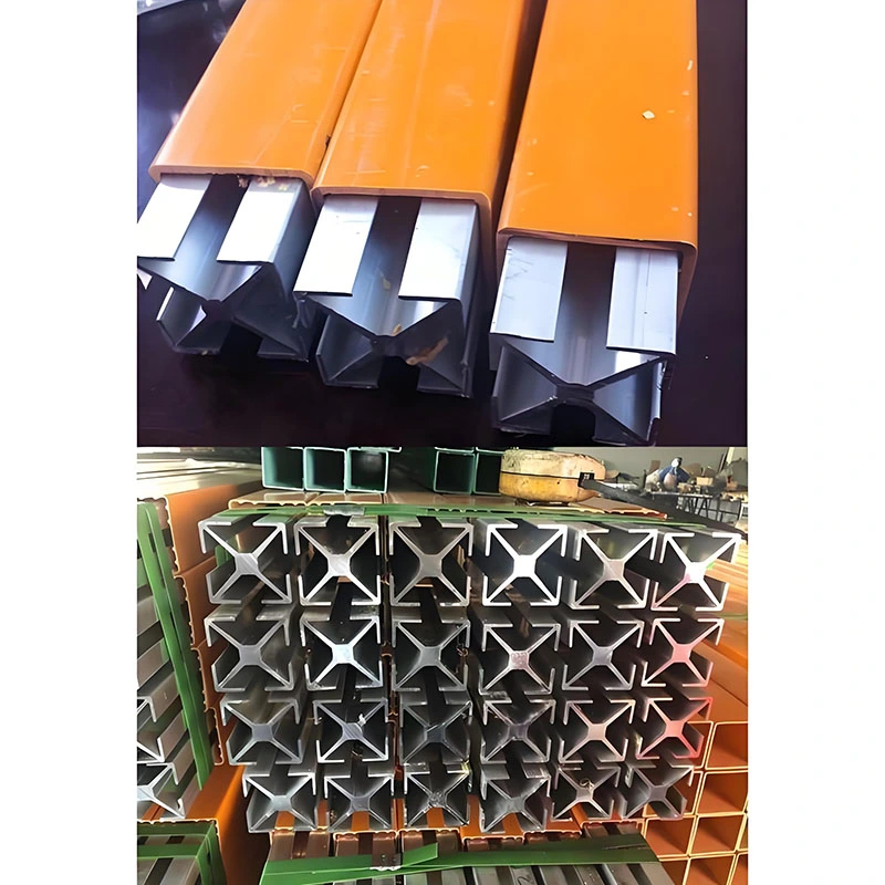 Rail de barre conductrice en alliage d'aluminium 6063
