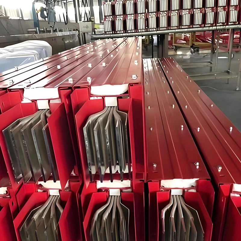 Busway fermé résistant au feu