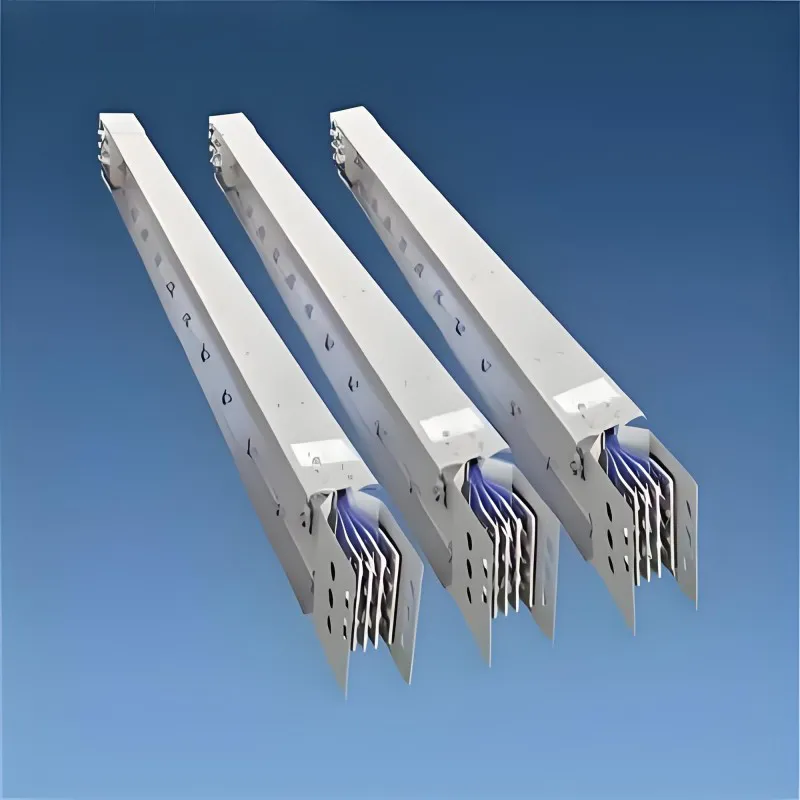 Voie blindée isolée par air longue distance