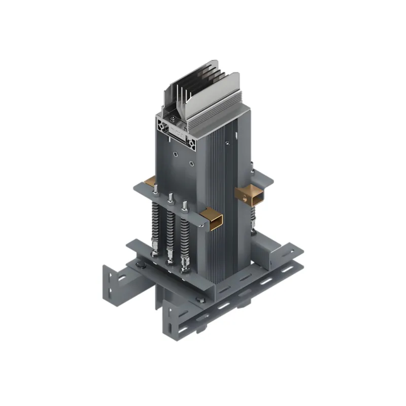 Voie blindée verticale isolée par air